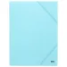 Spirit: Pastellblaue Gummimappe A4