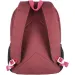 Spirit: SHADE bordeaux abgerundeter dreifach unterteilter Schulranzen, Rucksack 43x29x21cm