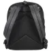 Spirit: Schwarzer Kunstleder abgerundeter Schulranzen, Rucksack 41x33x7,5cm