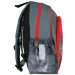 Spirit: Speed Monster rotes Rennauto gemusterter abgerundeter Schulranzen, Rucksack 24x13x31cm