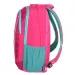 Spirit: Stilo pink-türkis Schultasche Rucksack