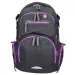Spirit: Stinger dunkelgrau-lila Premium ergonomischer Schulrucksack 26x32x44cm