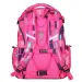 Spirit: Stinger rosa kariertes Premium ergonomischer Schulrucksack