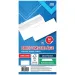 Spirit: Weißer Umschlag LA/4 11x23cm 50 Stück-Packung