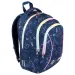 St.Right Dream Einhorn dreifach unterteilte Schultasche, Rucksack 39x27x17cm