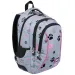 St.Right Paws dreifach unterteilte Schultasche, Rucksack 39x27x17cm