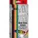 St.Right Sechseckiger Buntstift mit Radiergummi-Ende, 12er-Set