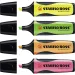 Stabilo: BOSS Executive Textmarker verschiedene Farben 4er-Set
