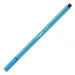 Stabilo: Pen 68 Filzstift in fluoreszierendem Blau, 1 mm