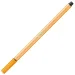 Stabilo: Pen 68 Filzstift in fluoreszierendem Orange, 1 mm