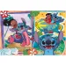 Stitch 2-in-1 Puzzle und Ausmalbild mit 250 Teilen, 50x35 cm – Lisciani