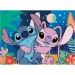 Stitch 2-in-1 Puzzle und Malset mit 24 Teilen, 35x25 cm – Lisciani