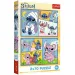 Stitch und seine Freunde 2x70 Teile Puzzle - Trefl