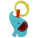 Sun Baby: Fröhlicher Elefant BPA-freie blaue Babyrassel