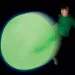 Super Glo Wubble leuchtender Blasenball in Grün, 75 cm