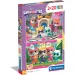 Super Kitties 2x20 Stück Supercolor Puzzle - Clementoni