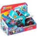T-Racers: Riesiger blauer Haiwagen mit Figur