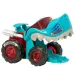 T-Racers: Riesiger blauer Haiwagen mit Figur