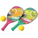 Tennisset mit zwei Bällen