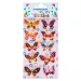 The Littlies: 3D-Puffaufkleber-Set mit Schmetterlingsmuster auf einem 10x22cm Bogen