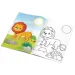 The Littlies: Tier-Malbuch 24 Seiten mit 50 Aufklebern A4