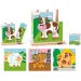 Tierischer Holzklotz-Puzzle-Spiel