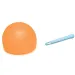Tiny Glowzilla Wubble leuchtender Neon-Ballon in Orange, 30 cm