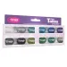 TyToo: Auswahl an kalten Farben Glitzerset 12x2,5ml