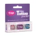 TyToo: Glitzerpulver-Set in Babyrosa, Türkisblau und Malve, 3x2,5ml