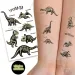 TyToo: Im Dunkeln leuchtende Dinosaurier-Tattoo-Aufkleber