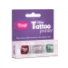 TyToo: Rotes, silbernes und helltürkisgrünes Glitzerpulver-Set 3x2,5ml