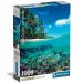 Urlaub auf der Insel mit 1000-teiligen HQC-Puzzle-Poster - Clementoni