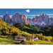 Val di Funes Tal, Dolomiten - Italien 1500-teiliges Puzzle - Trefl