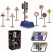 Verkehrsschilder 9-tlg. Spielset mit Licht