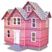 Viktorianisches Holzpuppenhaus mit mehreren Etagen - Melissa &amp; Doug