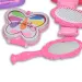Vouge Girl - Rosa 9-teiliges Schönheitset mit Spiel-Make-up-Paletten, Haartrockner und Zubehör
