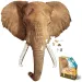 WOW riesiges Elefantenpuzzle 700 Teile