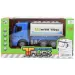 Weiß-blauer Wassertank-LKW 17cm