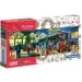 Weihnachtsmann-Express 1000-teilige Panorama-Puzzle - Clementoni