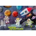 Weltraum-Puzzle mit 24 Teilen und drei ausmalbaren Postern