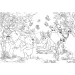Winnie Puuh 2-in-1 Maxi Puzzle mit 24 Teilen und Malvorlage 70x50 cm – Lisciani
