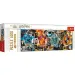 Wizarding World: Die vier Häuser von Hogwarts Panorama-Puzzle 1000 Teile - Trefl