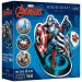 Wood Craft: Marvel - Captain America 160-teiliges Premium-Holzpuzzle - Trefl