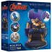 Wood Craft: Marvel Avengers - Thanos auf dem Thron 160-teiliges Premium-Holzpuzzle - Trefl
