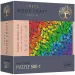 Wood Craft: Regenbogen-Schmetterlinge Holzpuzzle 500+1 Stück - Trefl