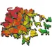 Wood Craft: Regenbogen-Schmetterlinge Holzpuzzle 500+1 Stück - Trefl