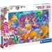 Wunderschöne Meerjungfrau Supercolor Schmuck-Puzzle 104 Teile - Clementoni