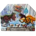 Jurassic World: Dino Reveal Battle Pack mit Arena und 2 Dinosaurier-Figuren – Mattel