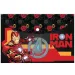 Luna: Iron Man Sammelmappe im A4-Format mit Druckknopf