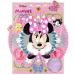 Luna: Minnie Maus Ausmalbuch, mit Aufklebern und 6 Filzstiften